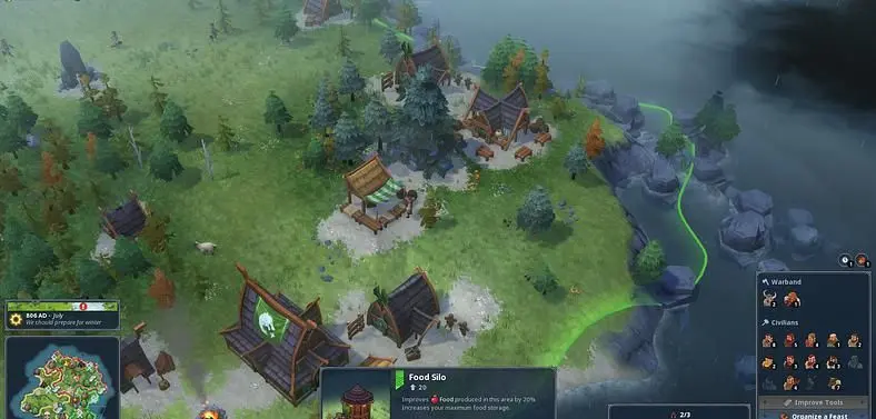 Northgard: Conquest Adds Procedurally Generated Campaign Mode