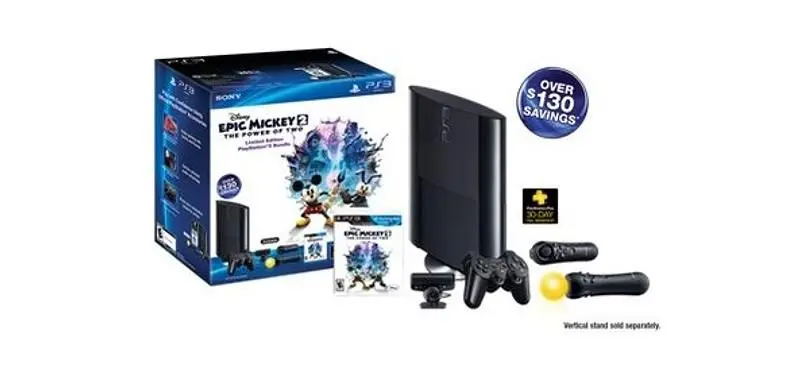 Epic Mickey 2 PS3 bundle exclusive to Target in US