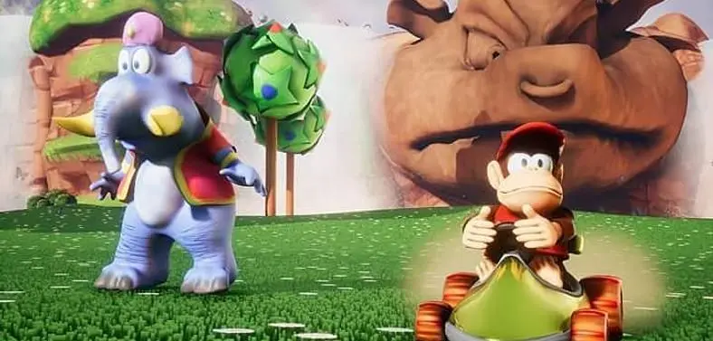 Fan Recreates A Small Demo From Nintendo 64's Diddy Kong Racing