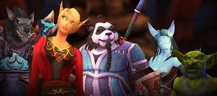 World of Warcraft 5.0.4 update unlocking all races to players, including Pandaren