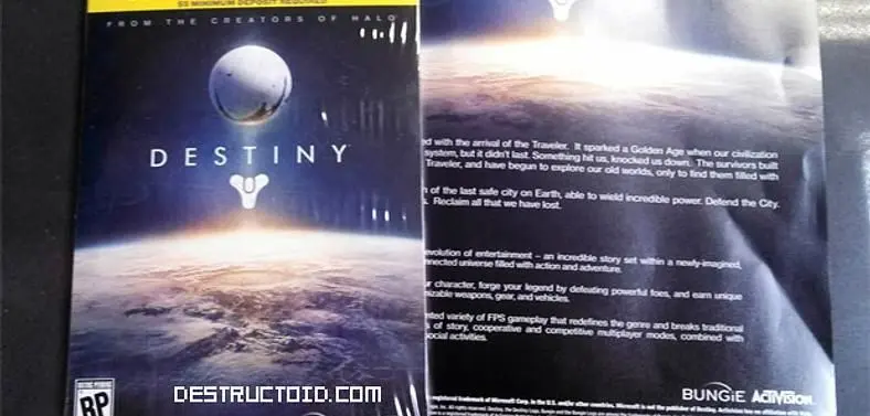 Destiny preorders at Best Buy reveal info about Bungie's upcoming game