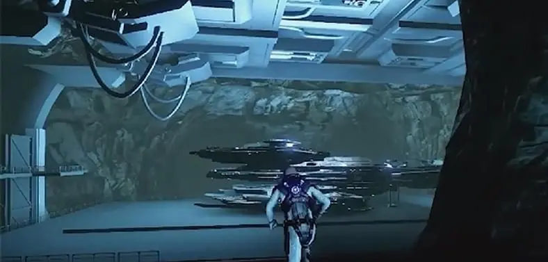 Star Citizen's Asteroid Hangar and modular 'Room System' in new video