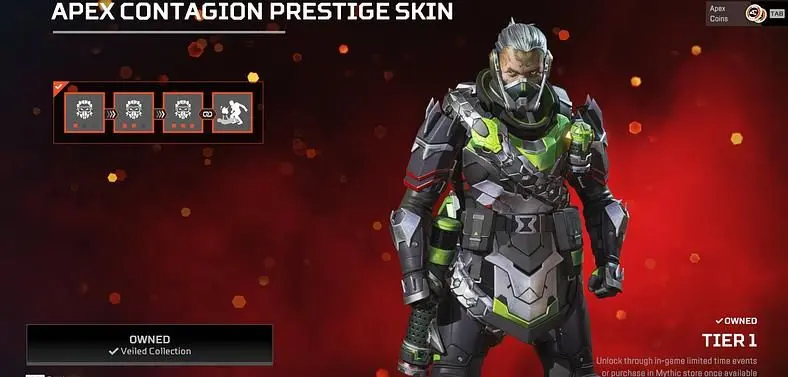 Apex Legends Datamine Reveals Caustic Prestige Skin Release Date 