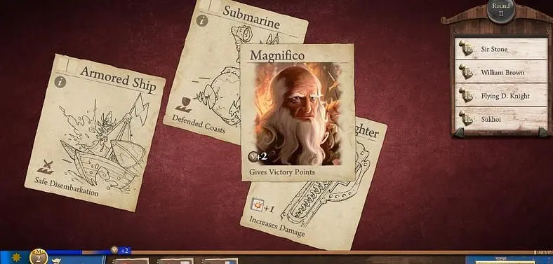Region-based global conquest in boardgame Magnifico now on Steam