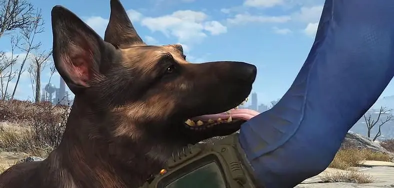 Loyal canine buddy Dogmeat returns in this Fallout 4 video