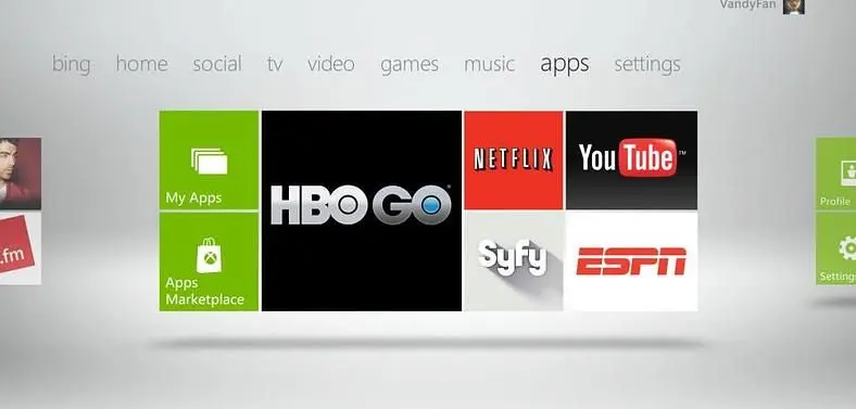 HBO, MLB.tv, Xfinity hit North American Xbox Live
