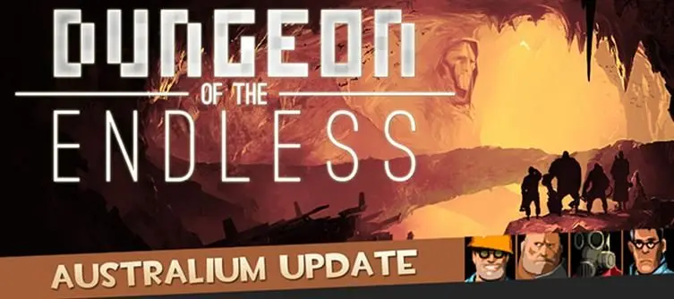 Amplitude release Australium update for Dungeon of the Endless, "dungeon crawling with Team Fortress 2"