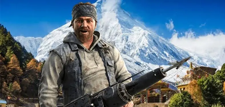 Monkey-loving Hurk returning in Far Cry 4, packing more monkeys and a hefty harpoon gun