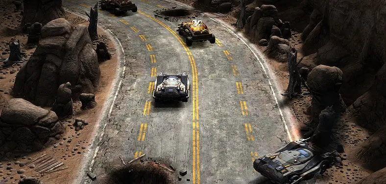Dark Future: Blood Red States is a modern reboot of the classic Mad Max-inspired boardgame, coming Winter 2015