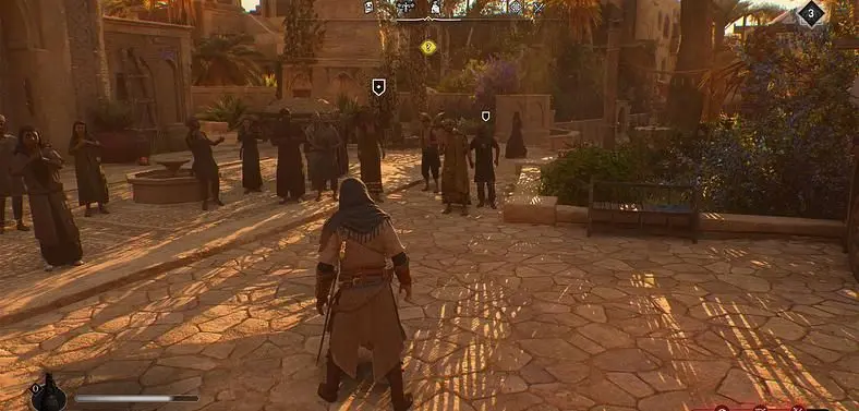How does the notoriety system work in Assassin's Creed Mirage? 