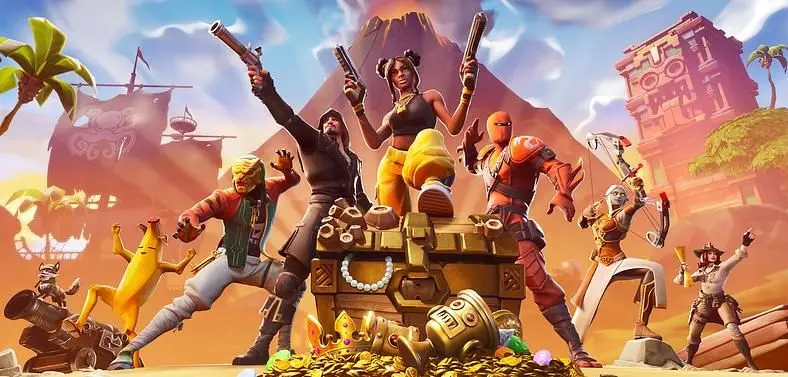 Fortnite Week 10 Challenges - Flaming Hoops