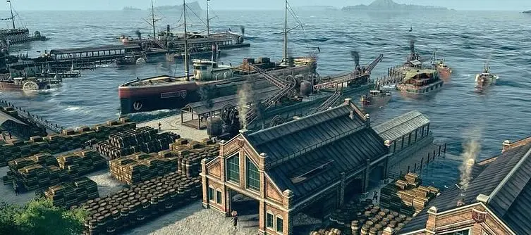 Anno 1800 Patch Notes - Update 10 Adds Open Water Building, Trade Route Grouping and More