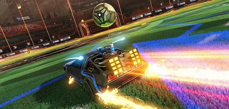 Rocket League goes Back to the Future on October 21