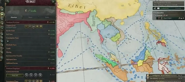 Victoria 3 Patch Notes - Update 1.0.4 Tweaks Debt Slavery, Improves Revenue Prediction, and More