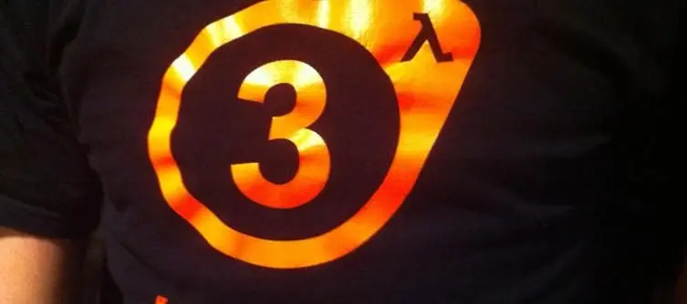 Valve employee's Half-Life 3 t-shirt causes a stir