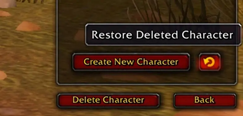 Blizzard to include new 'undelete character' feature for World of Warcraft