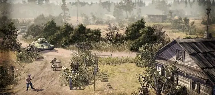 Free update to Company of Heroes 2 includes Langres map