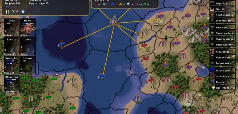 Dominions 4 now available on Steam