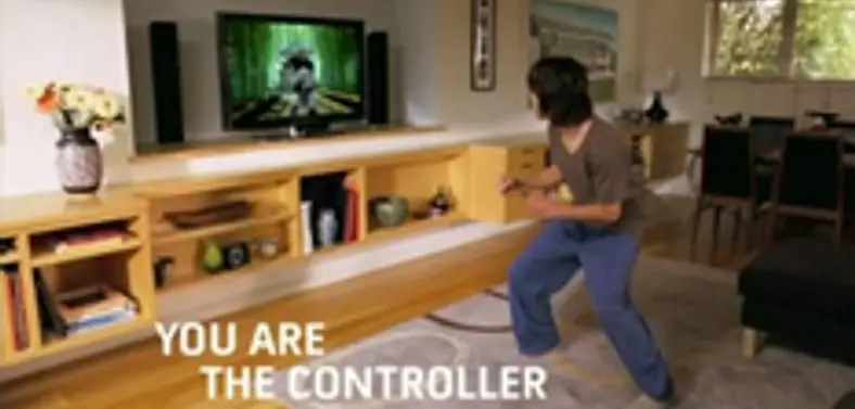 Greenberg: You can "sit or stand with Kinect," is game dependant