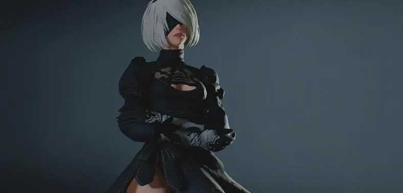 Claire Redfield Becomes Nier Automata's 2B in This Resident Evil 2 Remake Mod