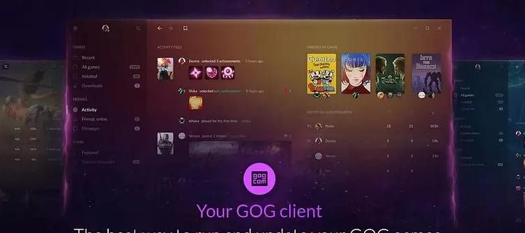 GOG Galaxy 2.0 will unify PC and Console Games in one App