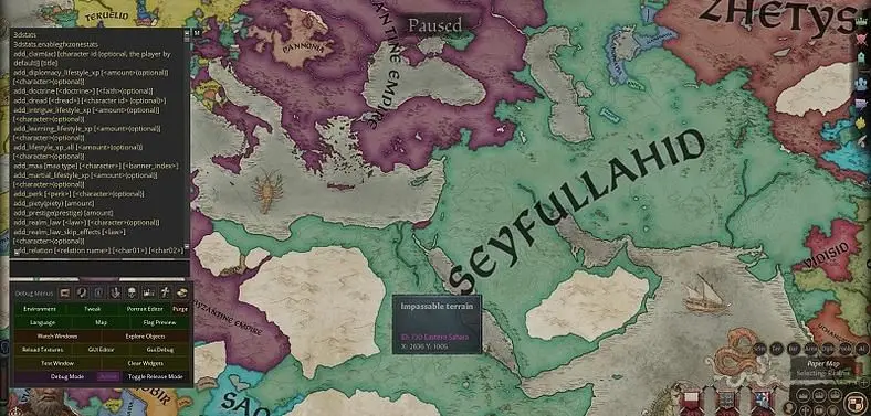 Crusader Kings 3 Console Commands and Cheats