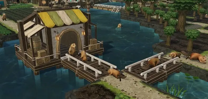 Timberborn dev details transport improvements in Update 7