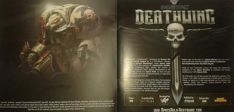 Report: First person shooter Space Hulk: Deathwing coming