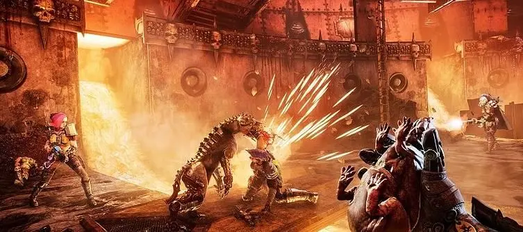 Necromunda: Hired Gun's Opening Cinematic Trailer Showcases the Hive World's Gangs, Mastiffs, and Industry