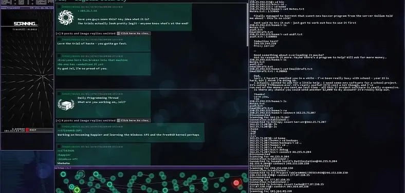Hardcore hacking sim Hacknet is out now on Steam