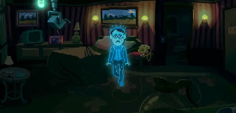 Meet Ransom - The Softly Named Clown Of Thimbleweed Park