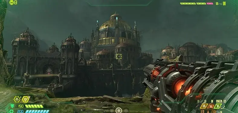 Doom Eternal Retrieve Your Crucible Secrets - All The Taras Nabad Question Mark Items