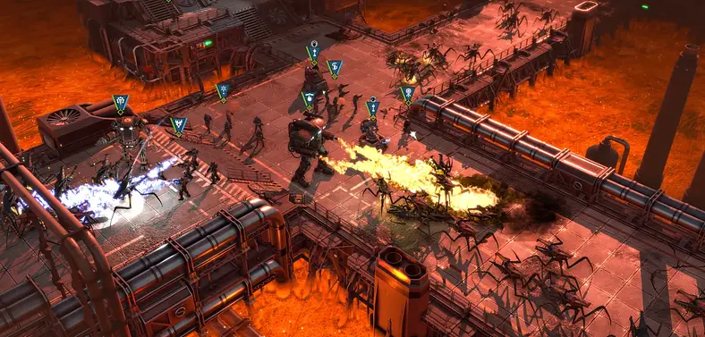 Starship Troopers: Terran Command gets free "semi-roguelite" Territory Mode and core gameplay upgrade with 2.0 patch
