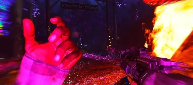 Things Get A Little Psychedelic In The Rave in the Redwoods Zombie Update For Call of Duty: Infinite Warfare