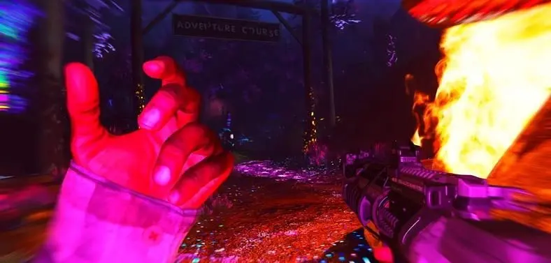 Things Get A Little Psychedelic In The Rave in the Redwoods Zombie Update For Call of Duty: Infinite Warfare