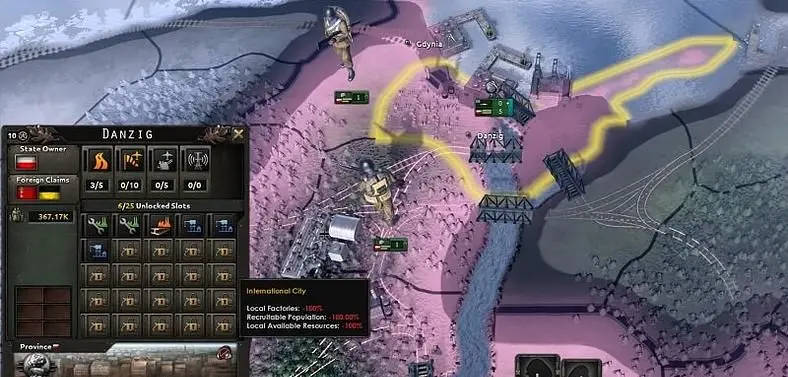Hearts of Iron 4's Barbarossa 1.11 Update Reworks Poland's Focus Tree 