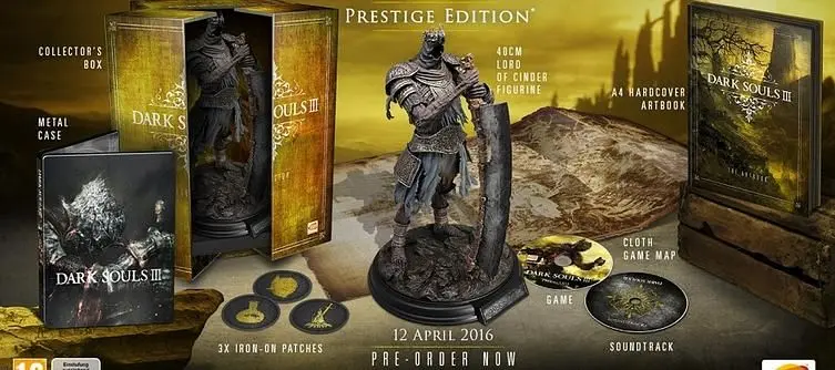 Dark Souls III special editions in "limited supply"