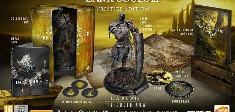 Dark Souls III special editions in "limited supply"