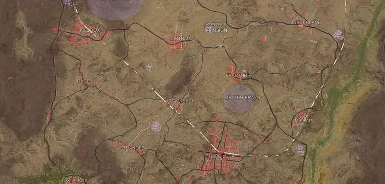 This Interactive Map Is The Best Look We Have Of The Upcoming PlayerUnknown's Battlegrounds Desert Map