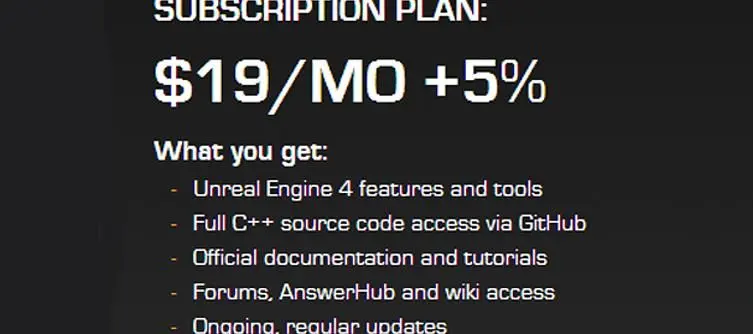 Epic announce Unreal Engine 4 to be "affordable and fair" for $19 a month