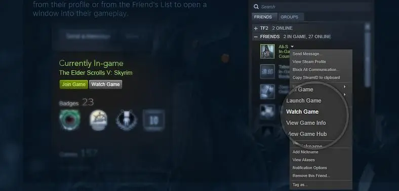 Latest non-beta Steam Client update features Steam Broadcasting