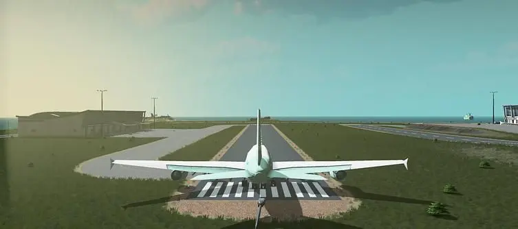 Fly a plane around in Cities: Skylines with the  Flight Cimulator mod