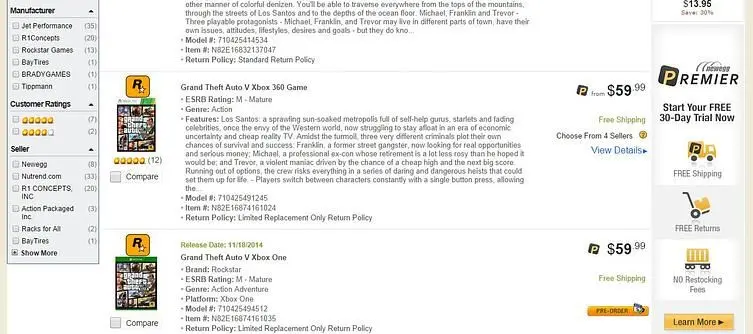 Newegg posts November release date for remastered GTA V