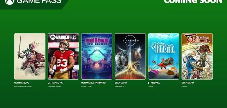 Xbox Game Pass Games List 2025 - April's list of Games Revealed