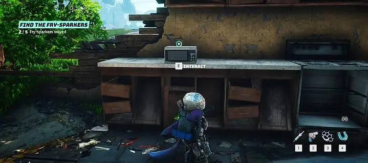 Biomutant Microwave Puzzle Guide - How to Solve the Fry-Sparker Rotation Puzzles