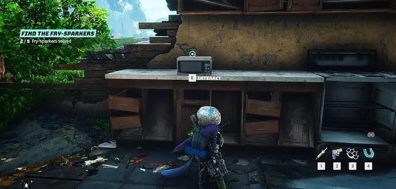 Biomutant Microwave Puzzle Guide - How to Solve the Fry-Sparker Rotation Puzzles