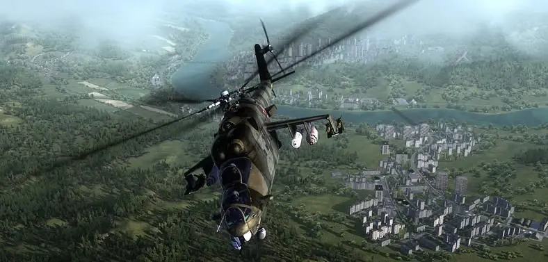 Today’s stream is Air Missions: Hind