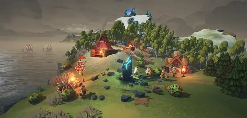 Daedalic and Funatics team up for Viking-themed strategy title Valhalla Hills