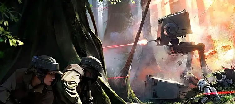 DICE "specifically tailor" maps to certain modes in Star Wars: Battlefront, release concept artwork
