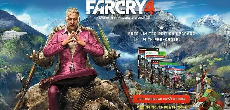 Ubisoft puts Unity and Far Cry 4 up for pre-order on Steam, hikes up UK prices